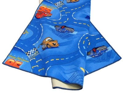DISNEY CARS KOBEREC 180x200 OBEC, CESTY, HRADY a FARMY